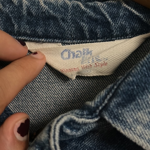 Vintage chalk line Florida state denim jacket - Picture 5 of 12